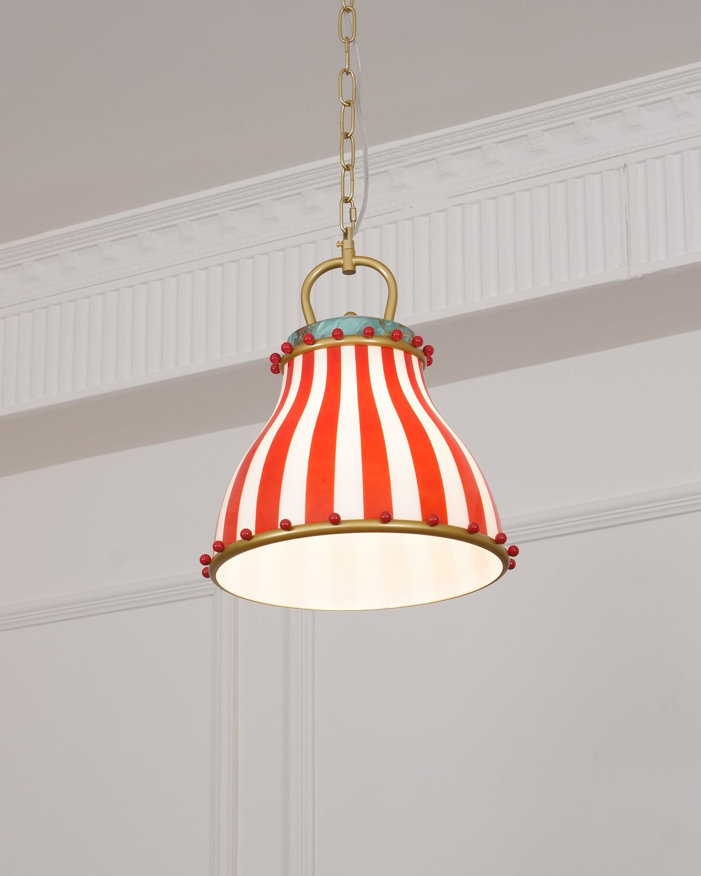Dekoration Retro Glas Zirkus Pendelleuchte