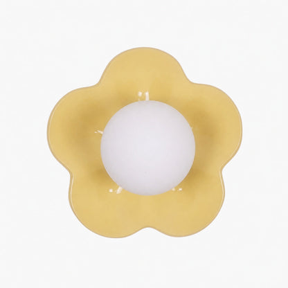 Florixa Blooming Flower Wall Sconce - Plug-in and Hardwired Lamp for Bedroom Decor