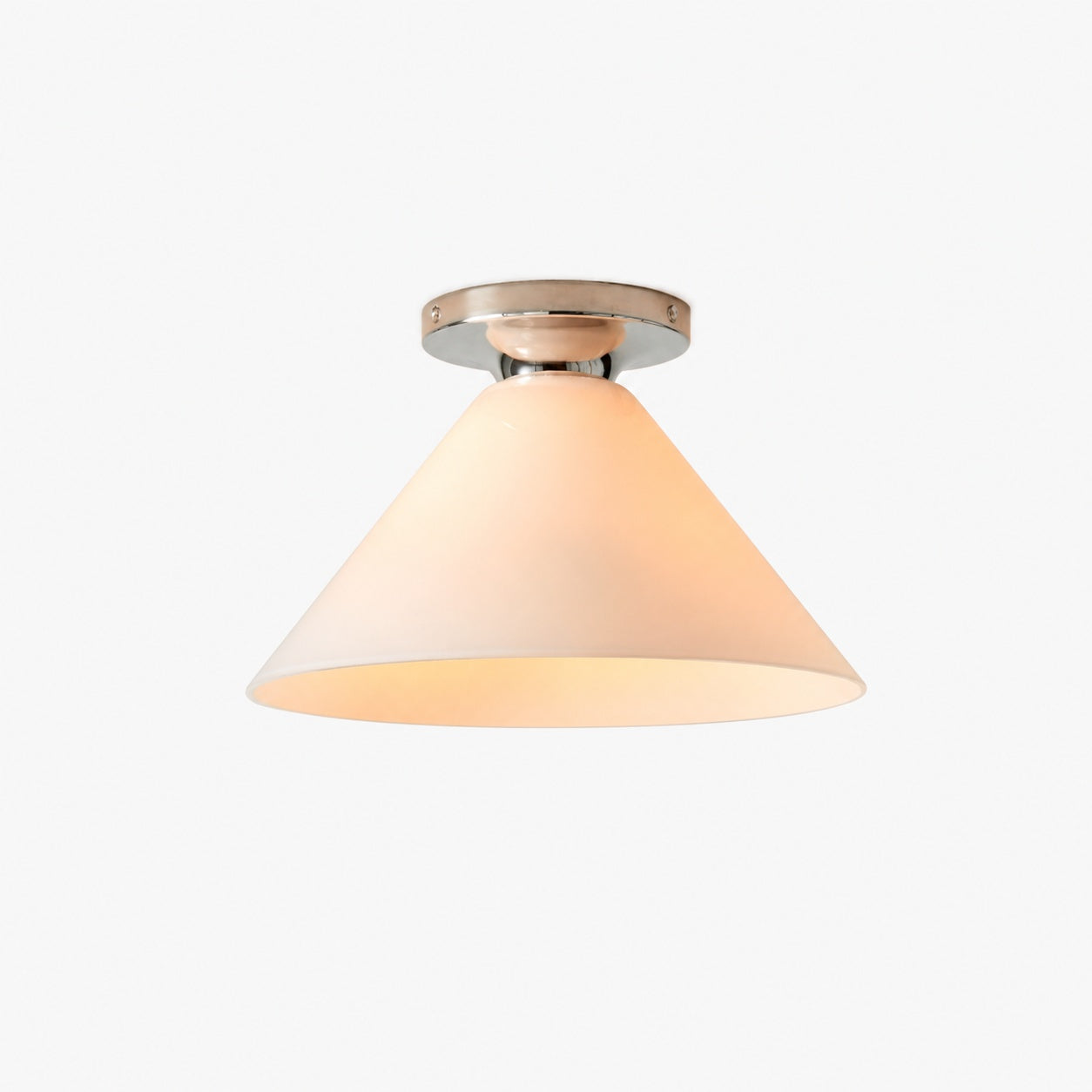 Conica Cone Flush Mount – Glas-Deckenleuchte für moderne Räume