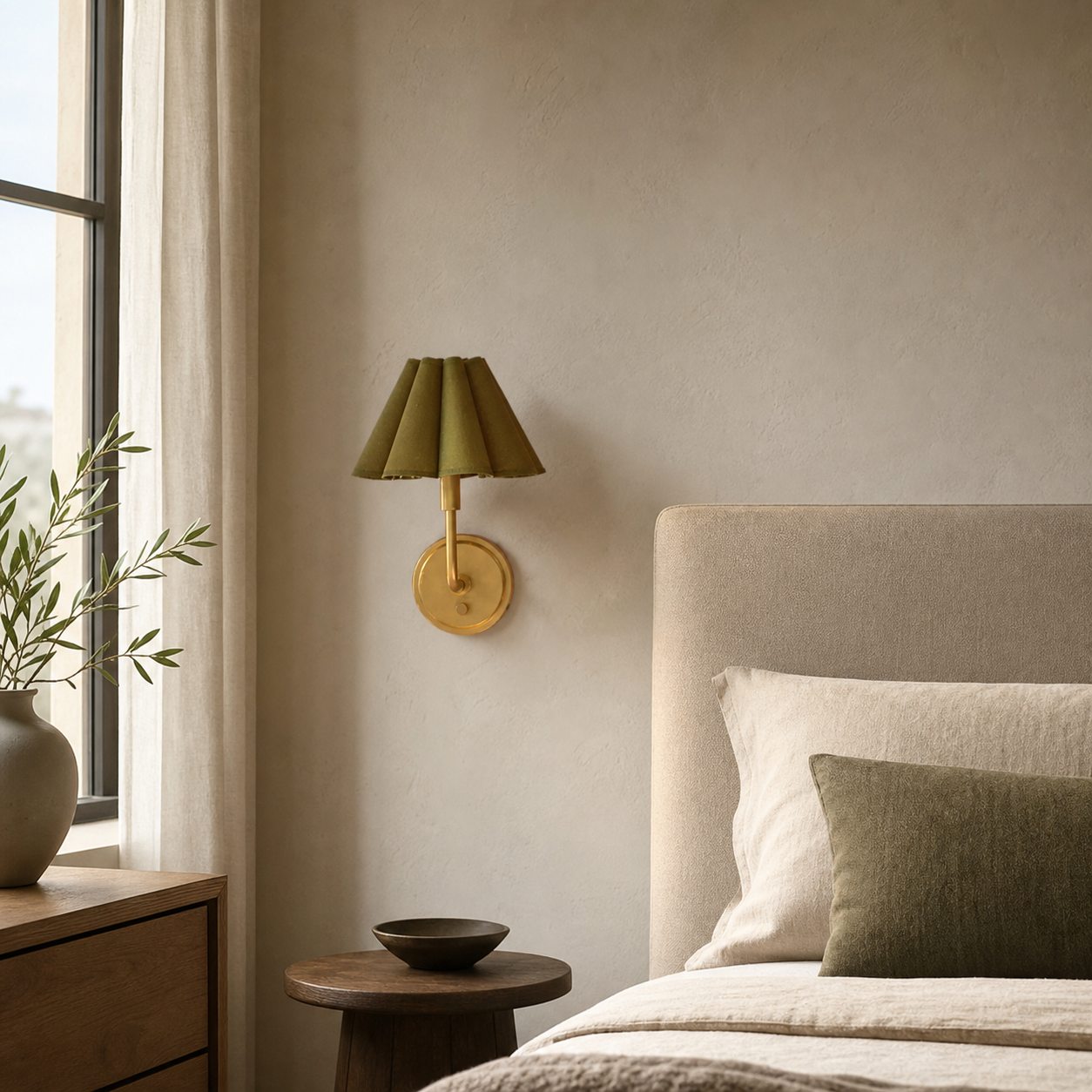 Capirise Muschelförmige Wandleuchte – Retro Elegantes Wandlicht für Schlafzimmer & Flur