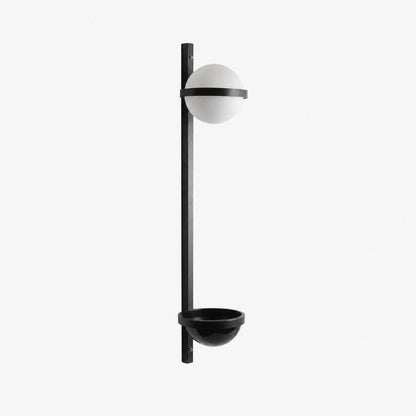 Globe Shade Minimalist Wall Lamp for Indoor and Outdoor Spaces