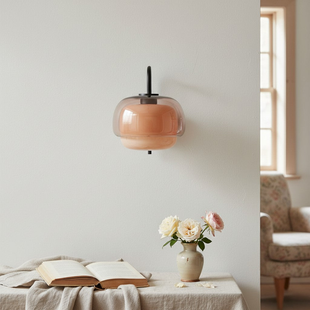 Clinco Mushroom-Inspired Designer Wall Light – Modern Artistic Wall Lamp – Bedroom or Lounge