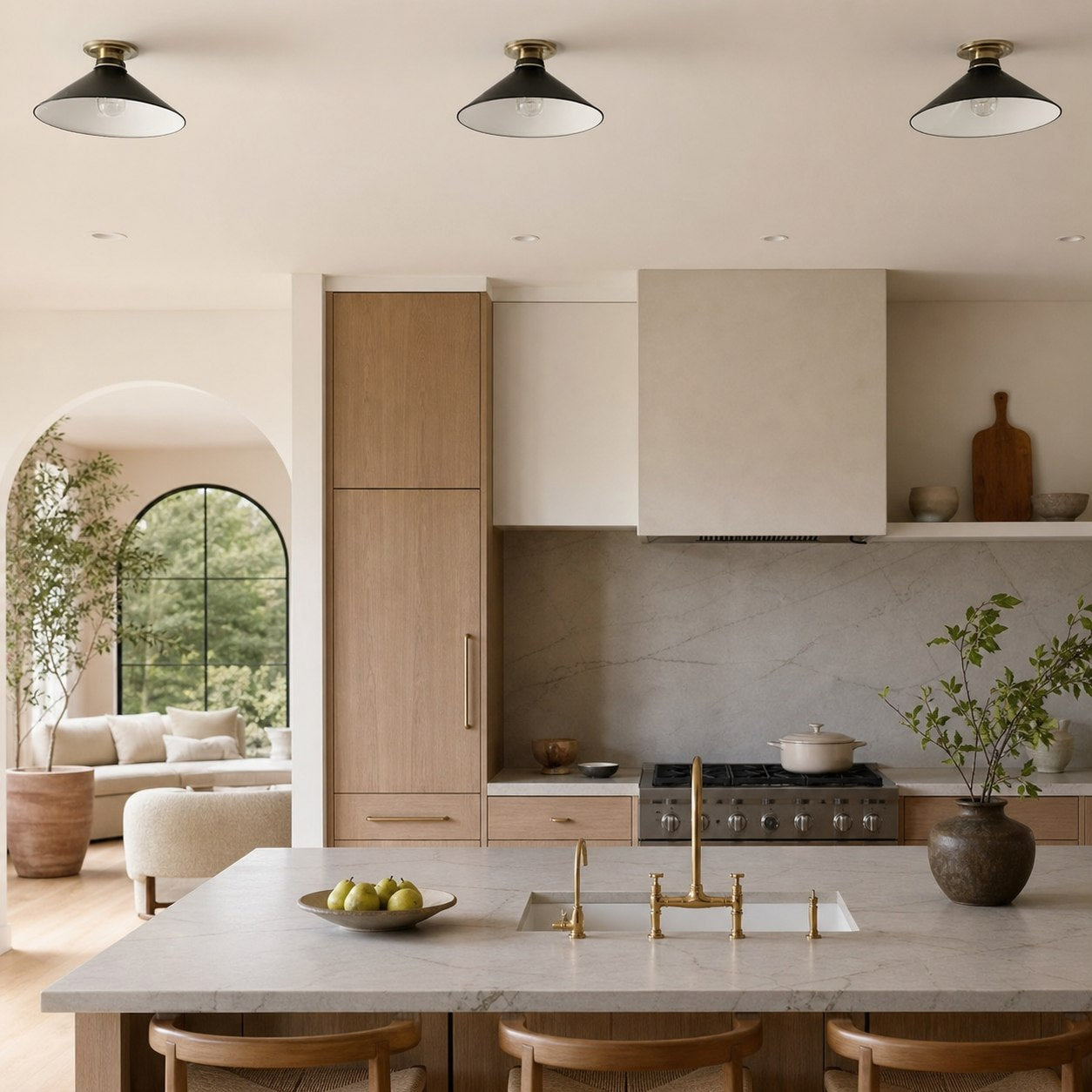 Zeitlose Deckenleuchte von Aurenza – Bauernhaus-Design mit schlichtem, elegantem Charme