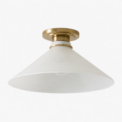 Aurenza Flush Mount – Farmhouse Ceiling Light with Simple Elegant Design