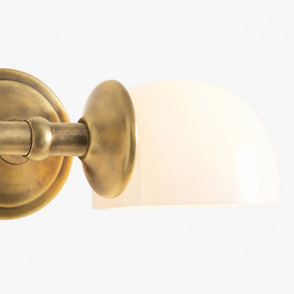 Modern Mercer Double Horizontal Metal Wall Sconce