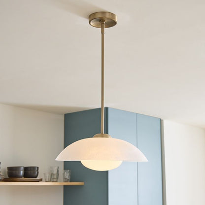 Elorina Modern Disc Design Pendant Light for Dining and Living Spaces