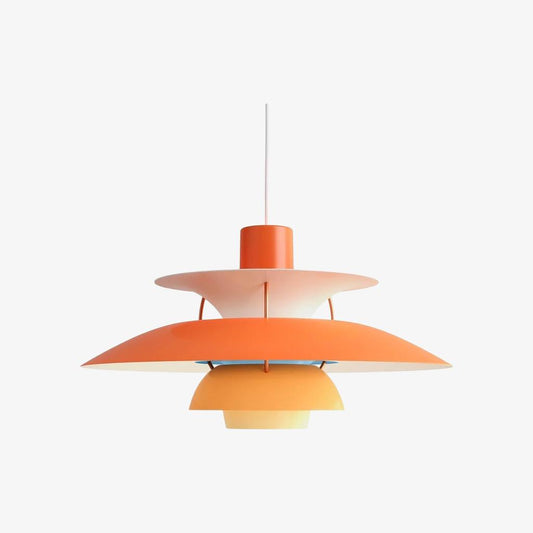 Layora Modern Scandinavian Pendant Light – Multi-Color Aluminum Design for Dining and Living Room N38