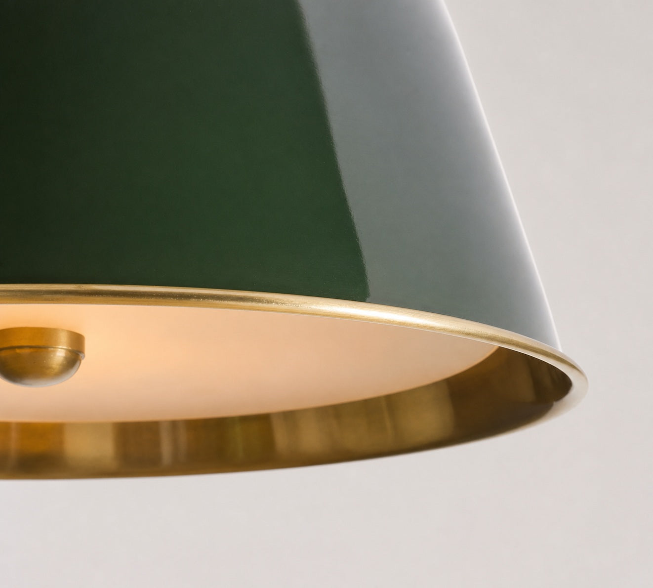 Forvara Metal Pole Pendant Light - Bell Diffuser Design for Kitchen Islands