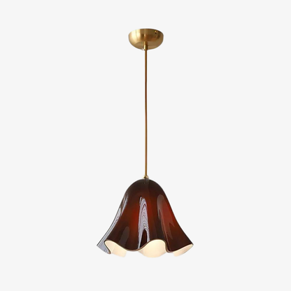 Bellina Sculptural Floral Pendant Light Contemporary Ceiling Fixture for Living Room