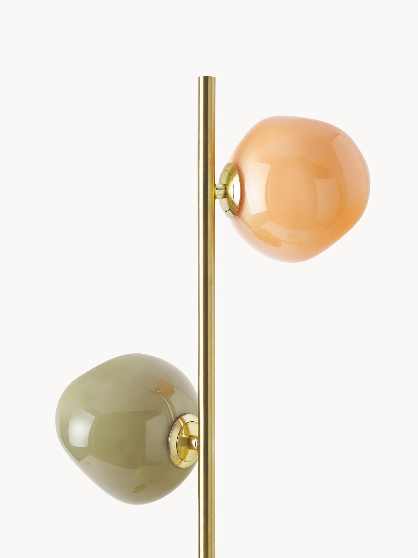 Clustered Opal Glass Floor Lamp – Modern Minimalist Style – Ideal for Living Room or Bedroom