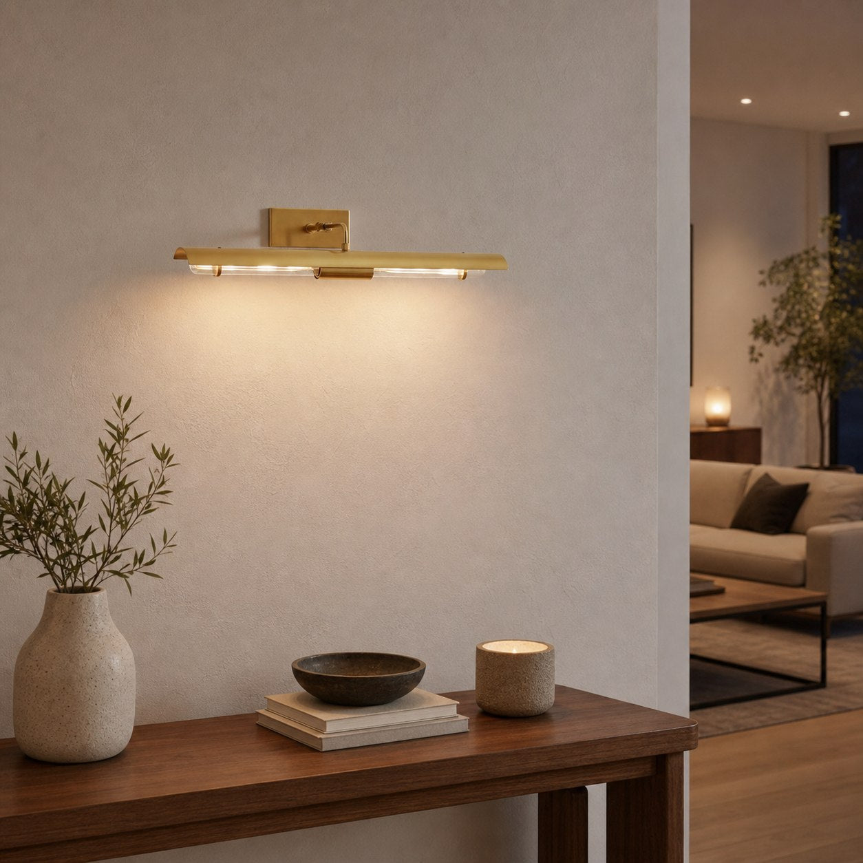 Aurix Minimalist Iron Wall Lamp – Elegant wall-mounted Lighting Enhance Any Interior Artwork
