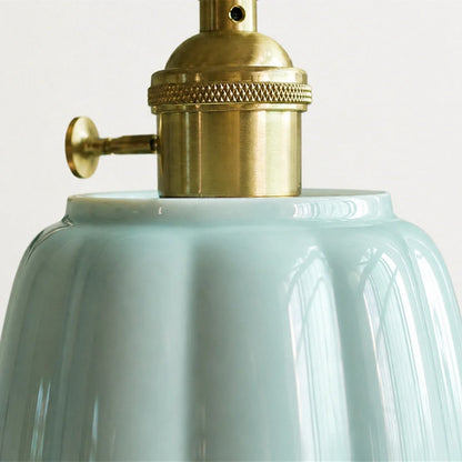 brass hardware detail