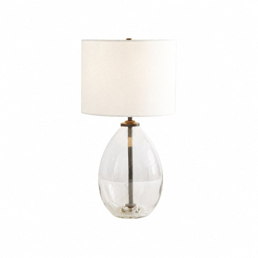 Sustaina Sustainable Glass Lamp - Recycled Materials and Contemporary Style for Reading Corner
