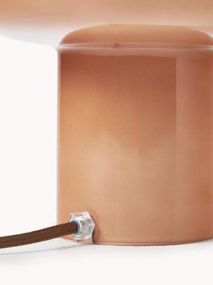 Soft Glow Opal Glass Table Lamp – Contemporary Mushroom Design for Cozy Spaces