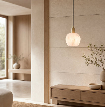 Lilin Alabaster Pendant Light