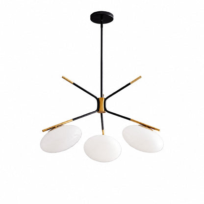 Brimush Pendelleuchte in flacher Kugelform – Minimalistische Architekturform