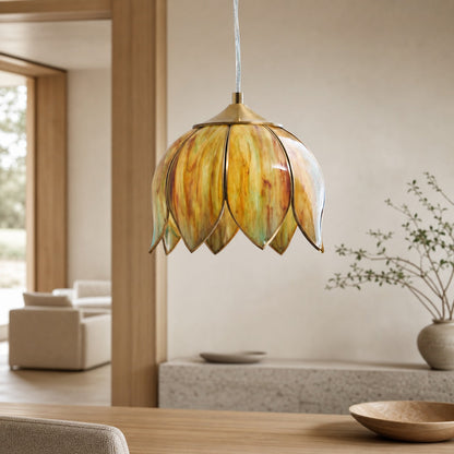 Retro Lotus Pendant Lamp