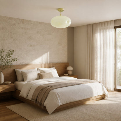 Orra Deckenleuchte – Skulpturales Kugeldesign, modern, minimalistisch, vielseitig für das Wohnzimmer