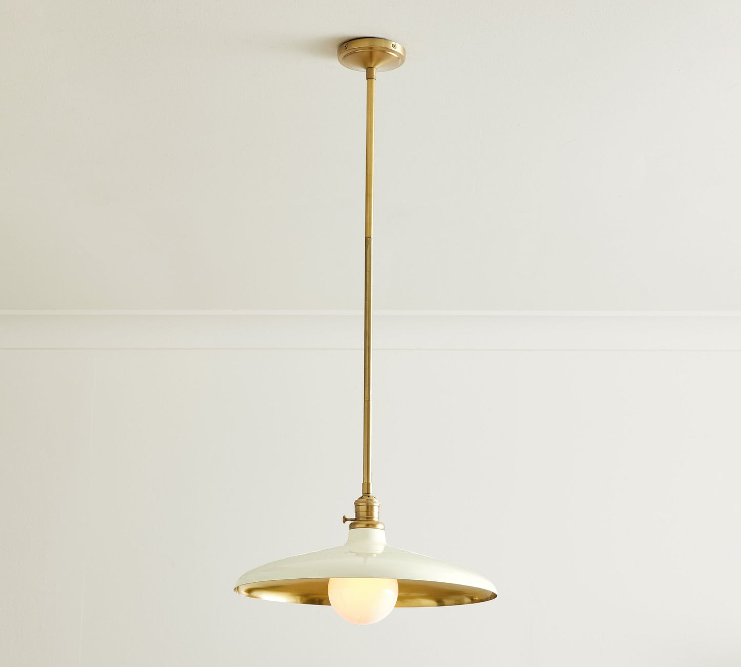Forvara Metal Pole Pendant Light - Farmhouse Style Adjustable Island Lighting