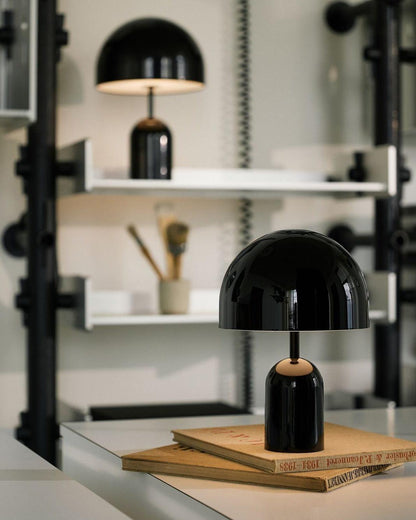 Bell Domed Table Lamp – Modern Minimalist Light for Bedroom & Reading Nooks