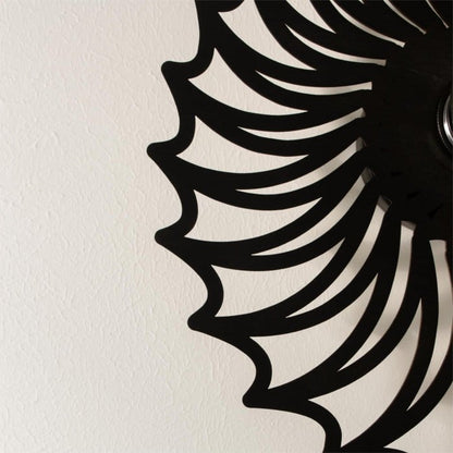 Spiralyn Nautilus Shell Silhouette Modern Wall Lamp - Lighting for Living Room