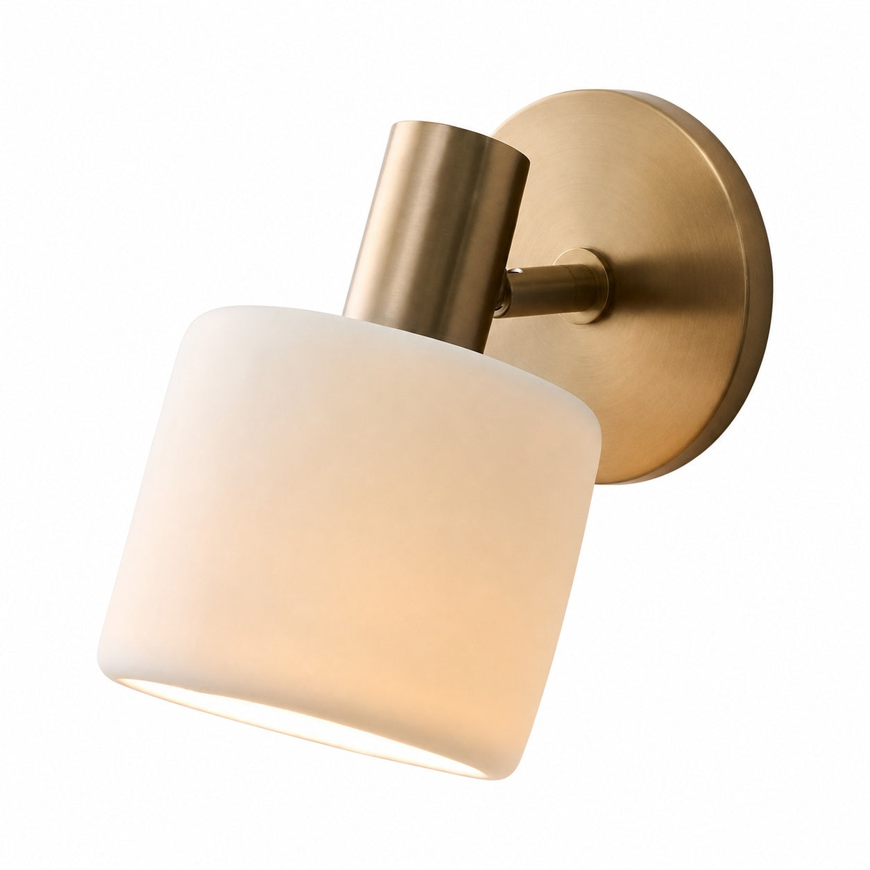 Cerova Modern Ivory Porcelain Sconce – Soft Organic Wall Light