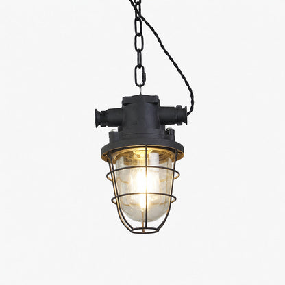 Bulkhead Cage Pendant Light