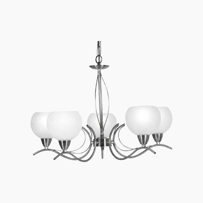 Armicora Mehrflammiger antiker Kronleuchter – Elegante Metalloberfläche für Esszimmer oder Wohnbereiche