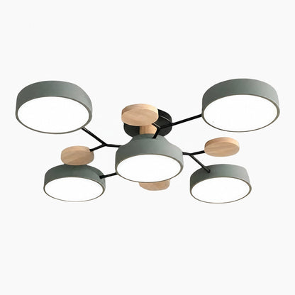 Celos Diffused LED Orb Ceiling Fixture – Stylish Indoor Lighting for Islands and Nooks