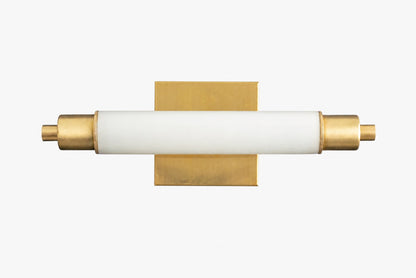 Ornato Luxe Moderne Vanity-Wandleuchte – Art-Deco-Wandleuchte mit Zylinderschirm