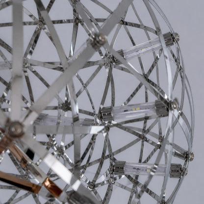 Silver Spark Ball Pendant Light
