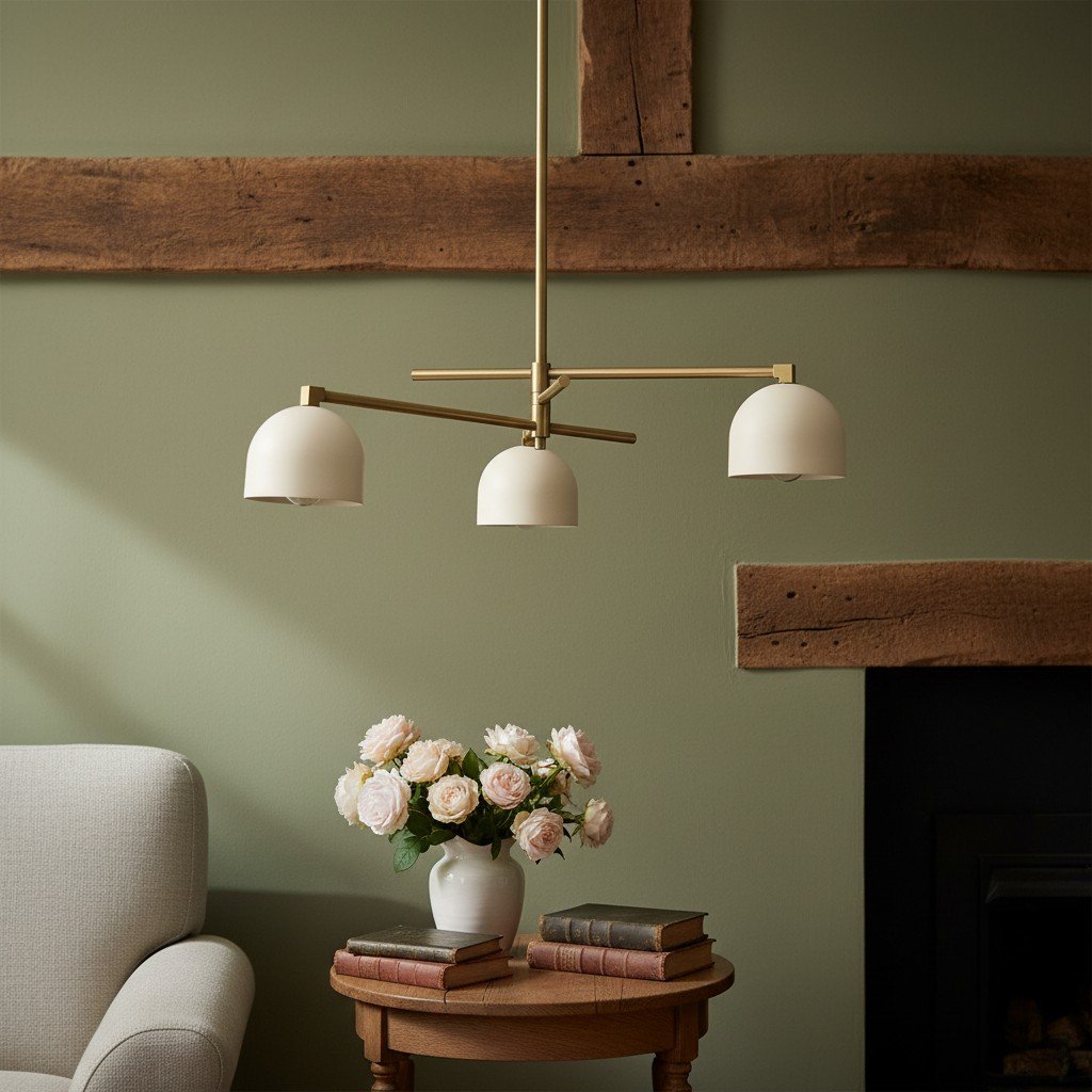 Metio Dome-Design Ceiling Chandelier - Elegant Lighting for Dining & Living Rooms