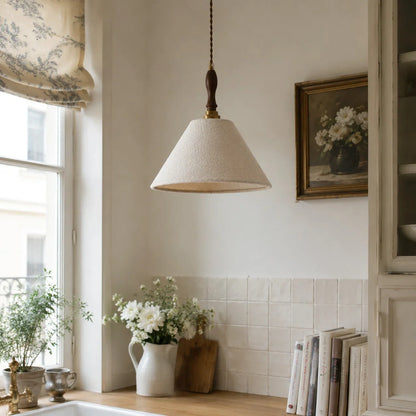 Window nook pendant installation scene
