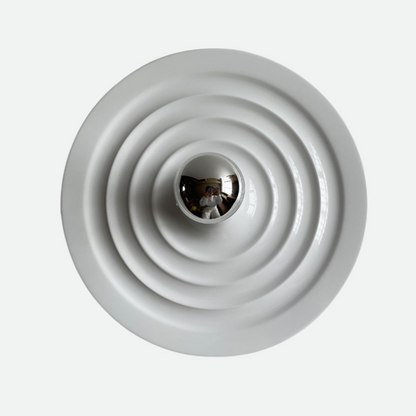 Mid Century Space Age Scheiben Wandleuchte
