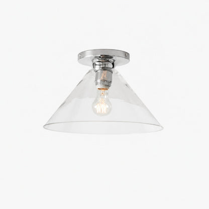 Conica Cone Flush Mount – Glas-Deckenleuchte für moderne Räume