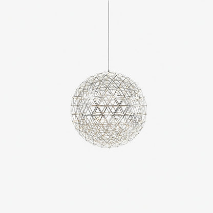 Silver Spark Ball Pendant Light