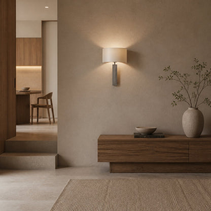 Linexis Wandleuchte im Vintage-Stil mit skulpturalem Armdesign – Moderner Art-Deco-Stil für Flure und Schlafzimmer