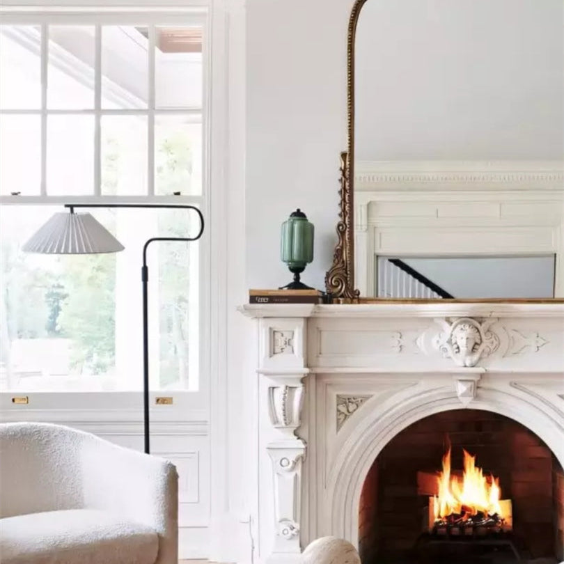 Eloise Tischlampe - Vintage Design Glas Tischlampe