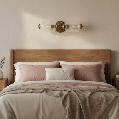 Eloise Glass Wall Sconce - Vintage Milk Glass Vanity Sconce