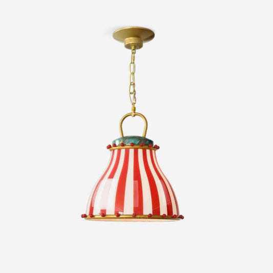 Dekoration Retro Glas Zirkus Pendelleuchte