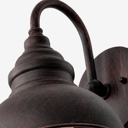 Solenvo Industrial Metal Wall Light - American Vintage Style for Garden and Porch Lighting