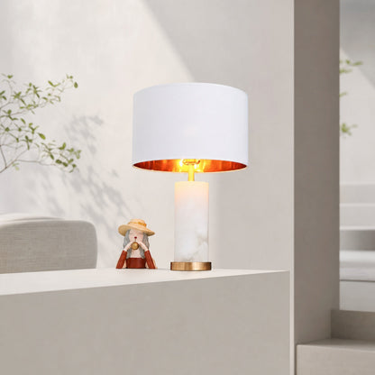 Lineham Alabaster Table Lamp
