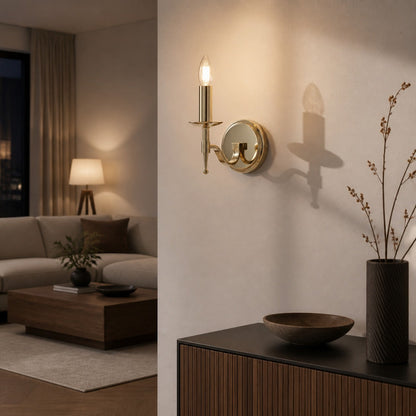 Tela Classic Wandleuchte aus Metall – Elegante Wandleuchte, ideal für Flur oder Wohnzimmer