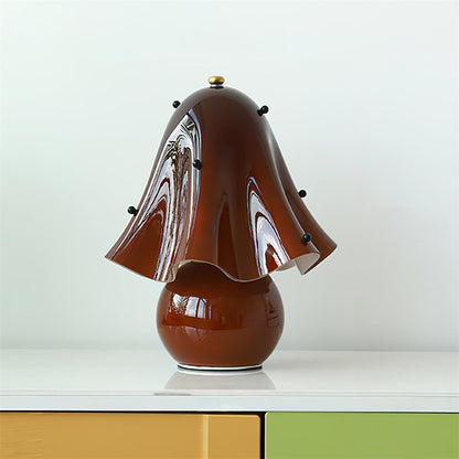 Bellina Elegant Glass Table Lamp – Sleek Design for Bedside or Desk