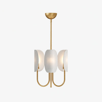Leaf Brass Chandelier
