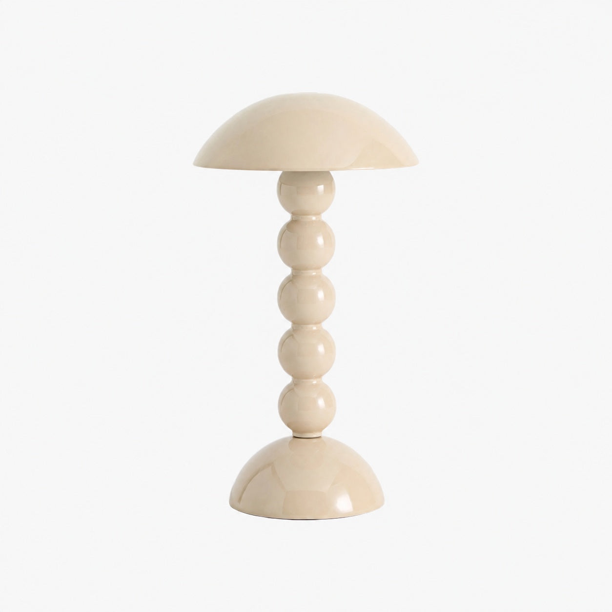 Modo LED Table Lamp – Orb-Stacked Base Mushroom Shade Perfect for Living Room or Bedroom
