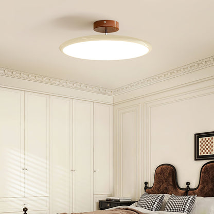 Anpassbare Deckenleuchte mit warmem Licht, Metall-Acryl-Finish