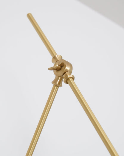 Magari Mid Century Wandleuchte Messing Schwenkbar