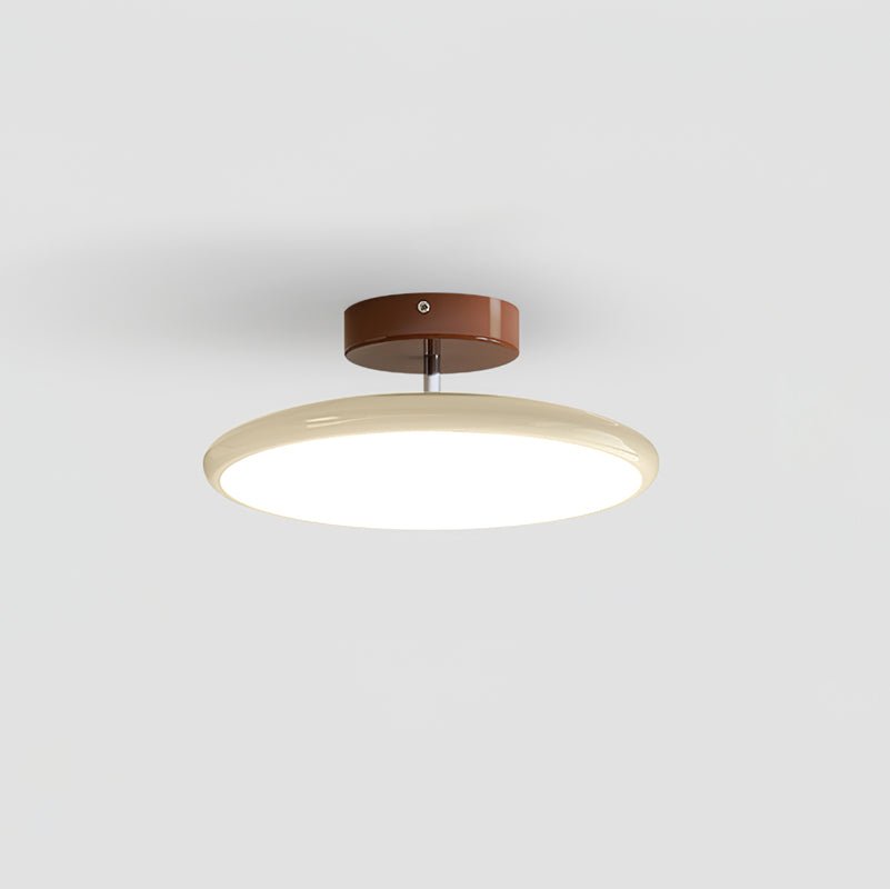 Anpassbare Deckenleuchte mit warmem Licht, Metall-Acryl-Finish