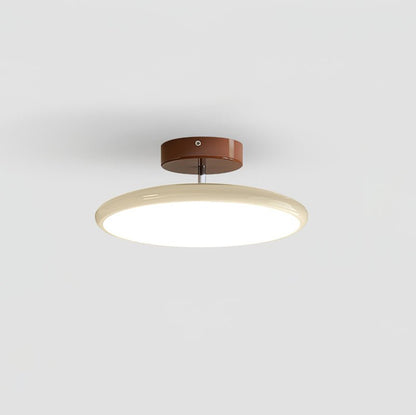Anpassbare Deckenleuchte mit warmem Licht, Metall-Acryl-Finish